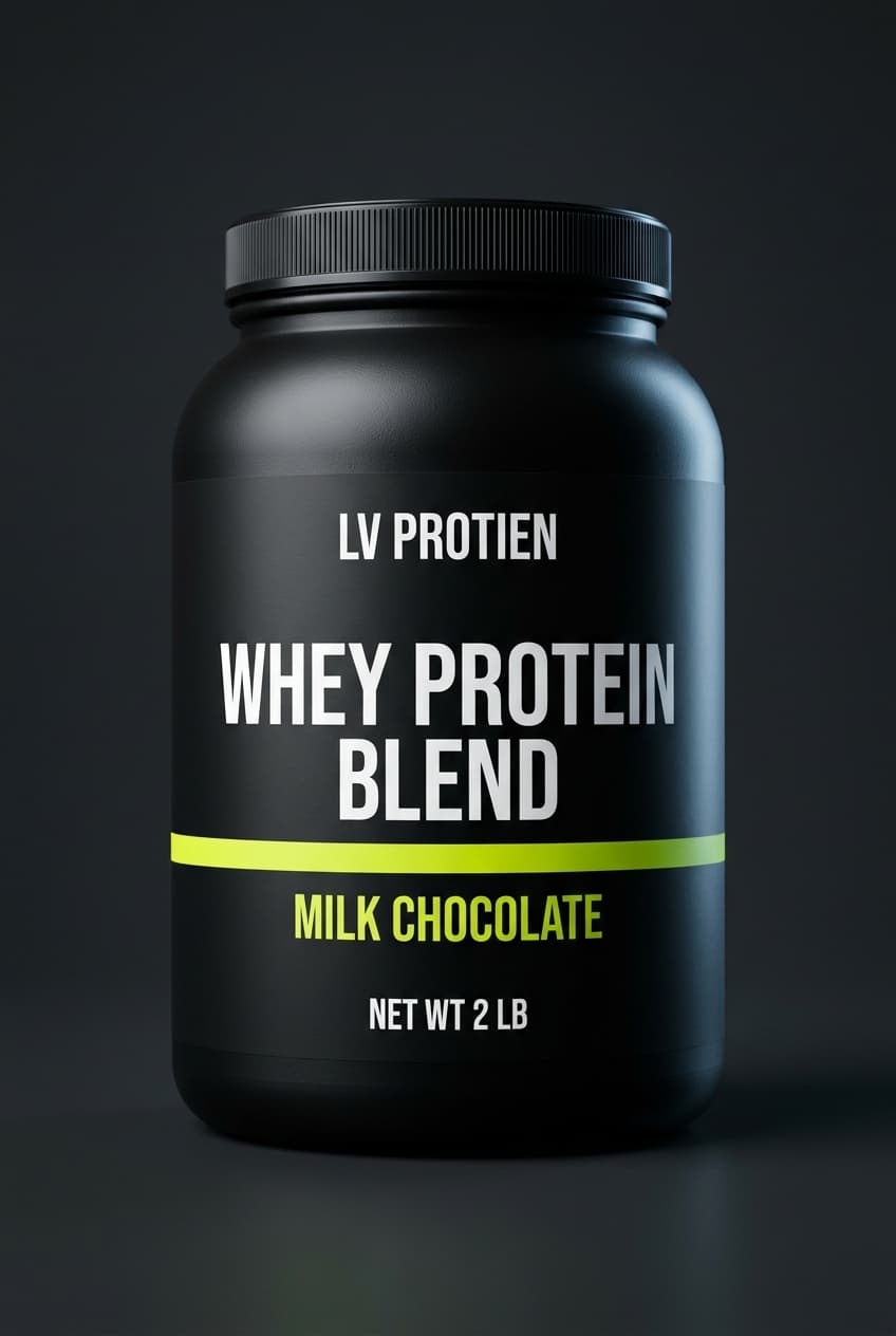 Whey Protein Blend, Vanilla, 2 lb